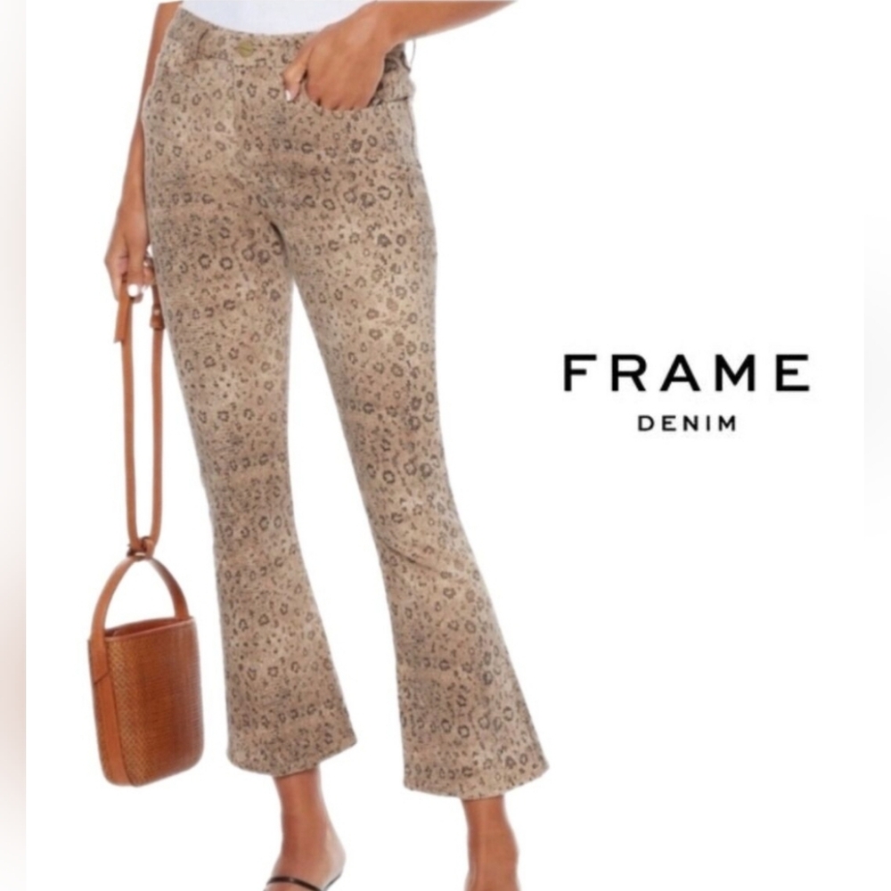 Frame Denim Crop Pants Size 24 NEW